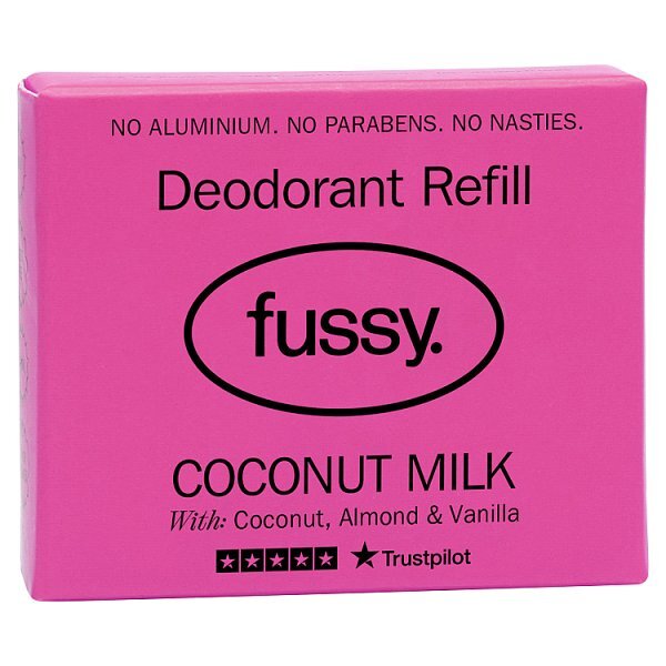 Fussy Natural Deodorant Refill Coconut Milk 40g