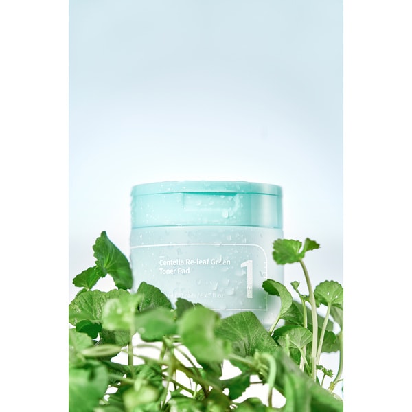 Numbuzin No.1 Centella Re-Leaf Green Toner Pad 190ml