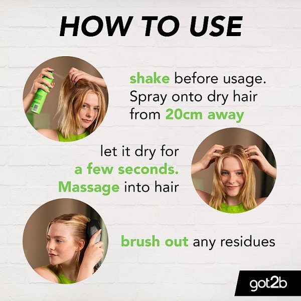 got2b Fresh It Up Extra Fresh Dry Shampoo 200ml