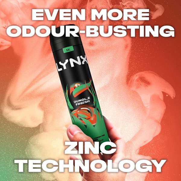 Lynx Jungle Fresh Aerosol Body Spray 250 ml