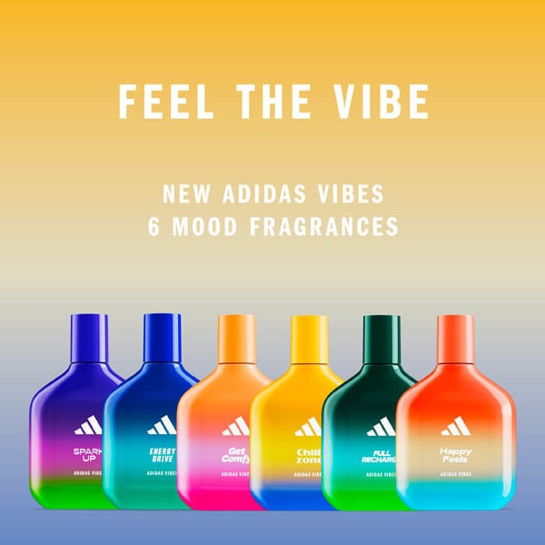 adidas Vibes Chill Zone Eau de Parfum, For All, 100ml