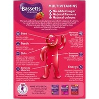 Bassetts Vitamins 3-6 Strawberry Multivitamins 60 Gummies