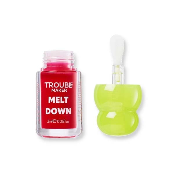 Trouble Maker Melt Down Lip Oil Overload Pink