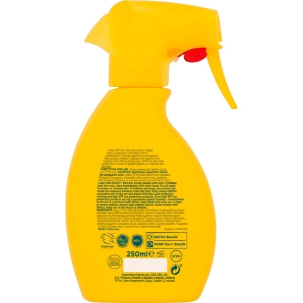 Solait Kids Sun Lotion Trigger Spray SPF50 250ml