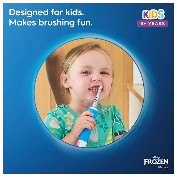 Oral B Kids Disney Frozen Replacement Toothbrush Heads 4pack