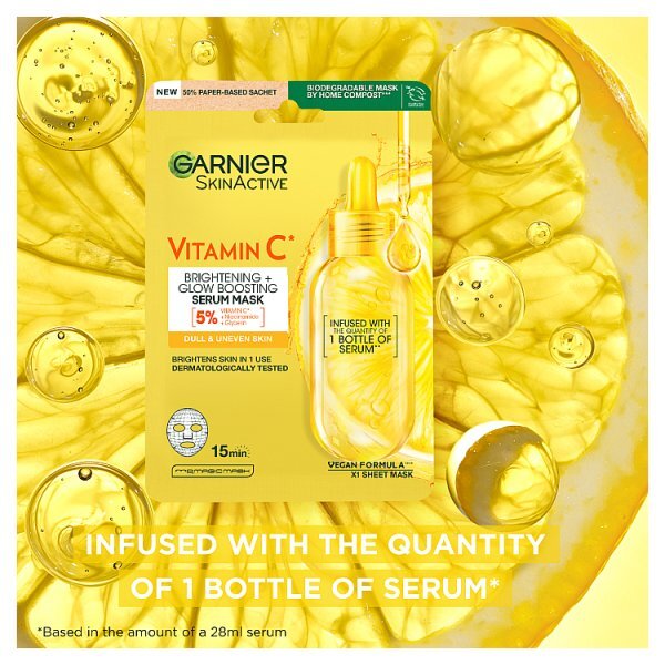 Garnier Vitamin C Face Sheet Mask