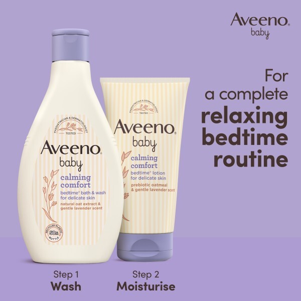 Aveeno Baby Calming Comfort Bedtime Bath & Wash 250Ml