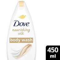 DNR Dove Nourishing Silk Body Wash Shower Gel 450 ml