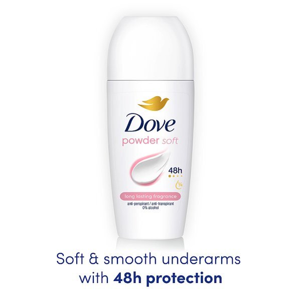 Dove Women Antiperspirant Deodorant Roll on Powder 50ml