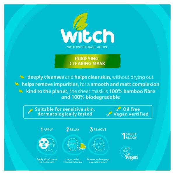 Witch Purifying Clearing Face Mask Sheet 25G