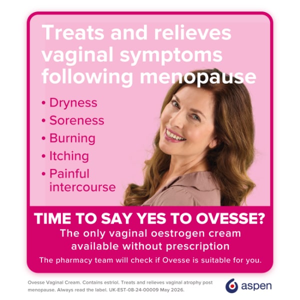 Ovesse 1Mg/G Vaginal Cream - 15G Tube + Applicator