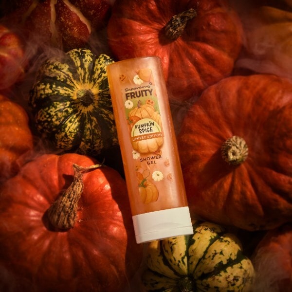 Superdrug Fruity Halloween Pumpkin Spice Shower Gel