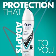 Sure Antiperspirant Deo Aerosol Nonstop Invis Aqua 150ml