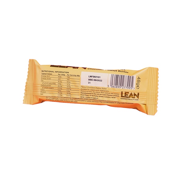 Lean Chocolate Peanutbutter Protein Bar 16G