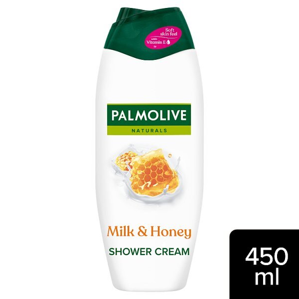 Palmolive Naturals Milk & Honey Shower Gel Body Wash 450Ml