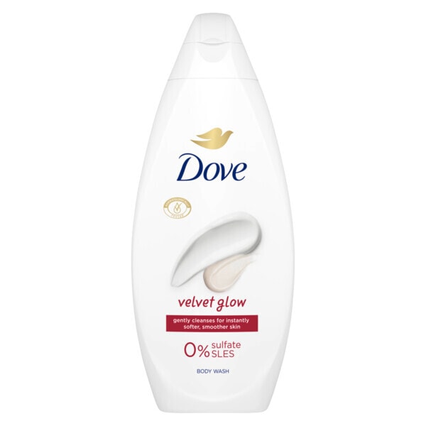 Dove Silky Velvet Body Wash Shower Gel 225Ml