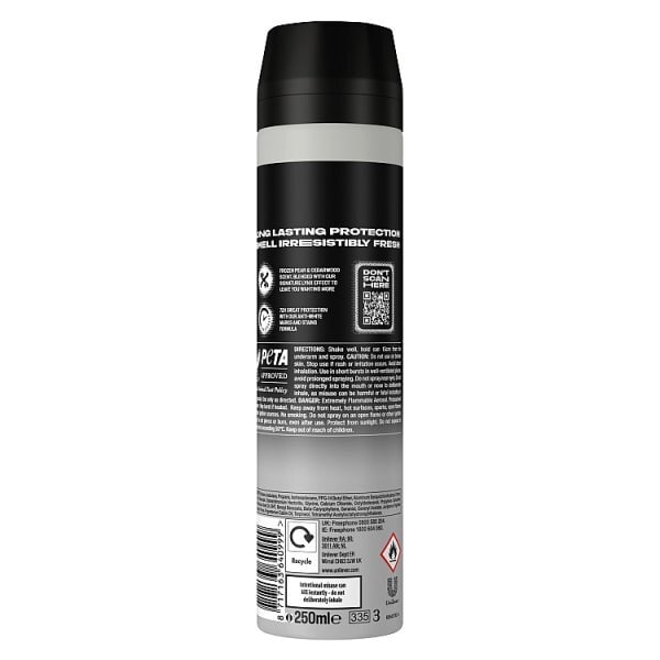 Lynx Black Anti-Perspirant Deodorant Aerosol 250 ml