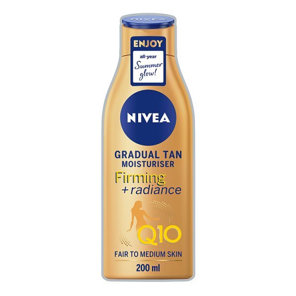 NIVEA Q10 Gradual Tan Body Lotion Fair to Medium Skin 200ml