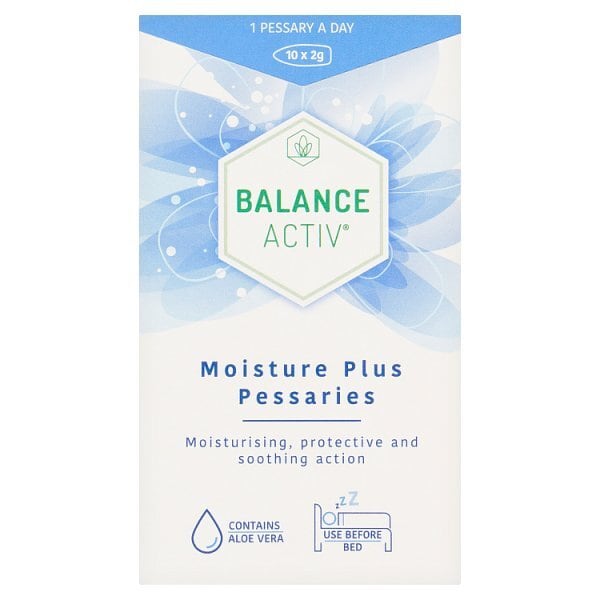 Balance Activ Menopause Moisture Pessaries Plus