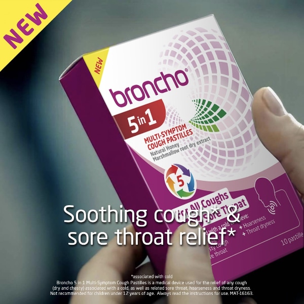 Bronchostop 5 In 1 Pastilles X20