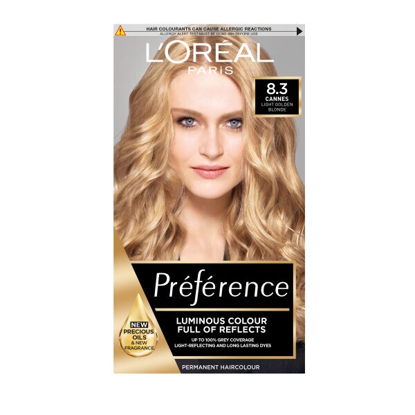 Preference Infinia 8.3 Cannes Soft Golden Blonde Hair Dye