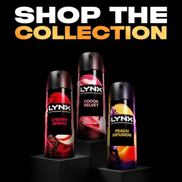 Lynx 72Hr Fine Fragrance Cocoa Velvet Body Spray 150Ml