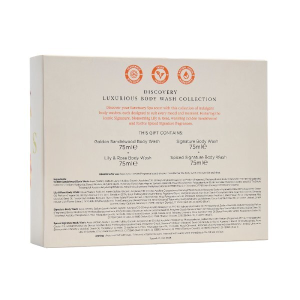 Sanctuary Spa Discovery Body Wash Collection Gift Set