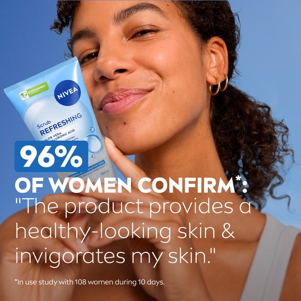 NIVEA Daily Essentials Gentle Exfoliating Face Scrub 150ml