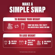 Slimfast Powder Tin Strawberry 365G