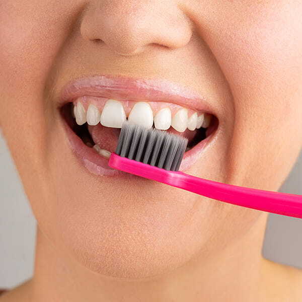 Grin 100% Recycled Toothbrush 1Pk Soft Fuschia