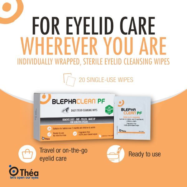 Blephaclean Pf Wipes 20