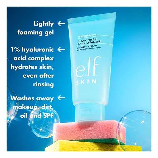 E.L.F. Skin Holy Hydration! Clean Freak Daily Cleanser 162Ml