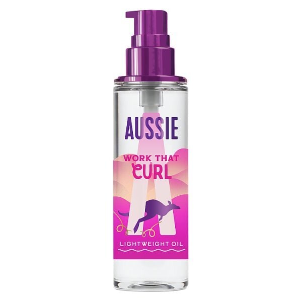 Aussie That Curl Lightweight Hair Oil 95Ml. Anti-Frizz.