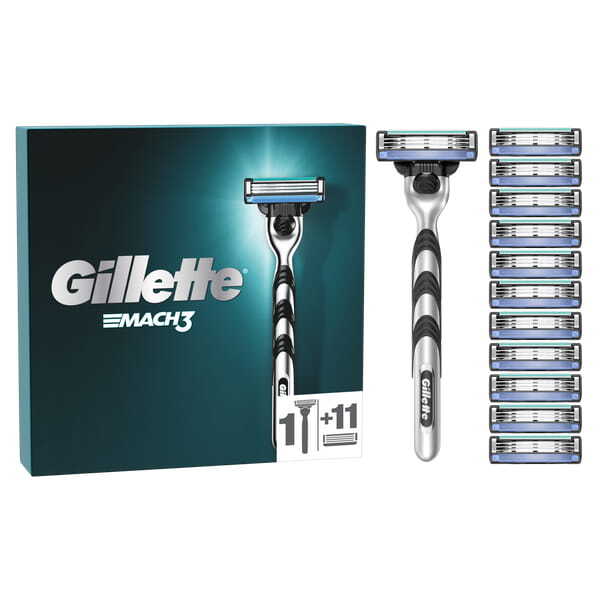 Gillette Mach3 Men's Razor, 11 Count