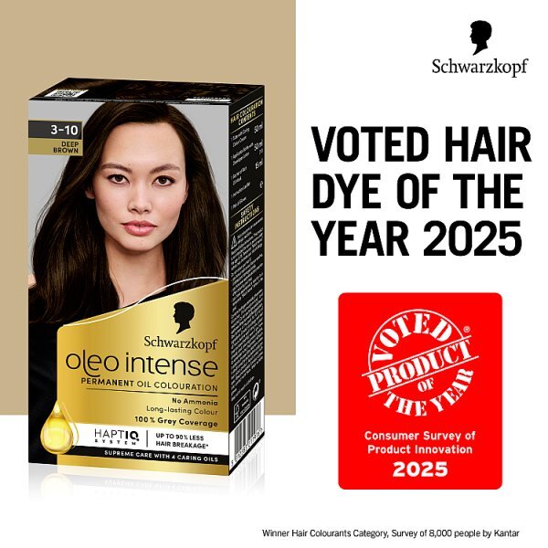 Schwarzkopf Oleo Intense Deep Brown Permanent Hair Dye