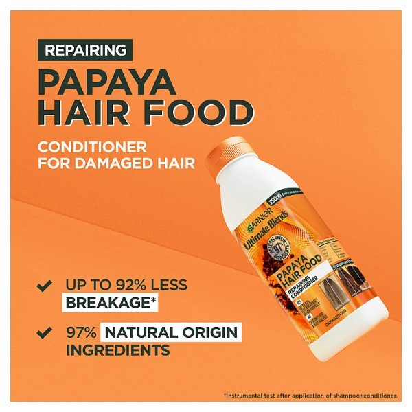Garnier Ultimate Blends Hair Food Papaya Conditioner 350ml