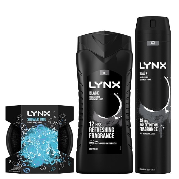 Lynx Black Bodyspray & Shower Bundle