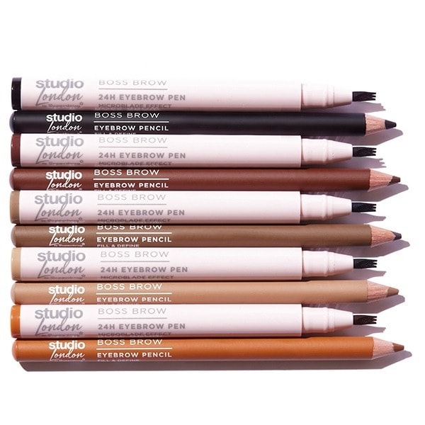 Studio London Boss Brow Eyebrow Pencil Chocolate