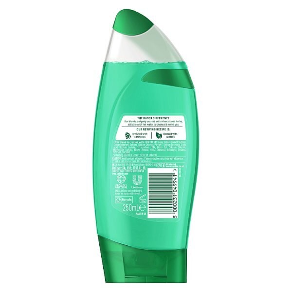 Radox Mineral Therapy Shower Gel Feel Refreshed 250ml