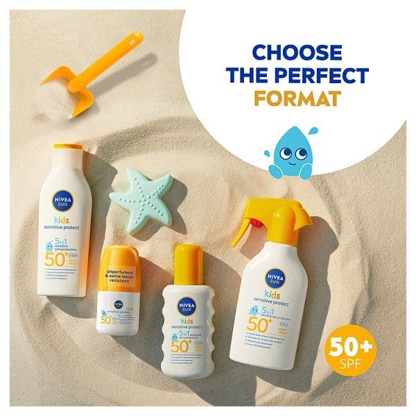 Nivea Sun Babies & Kids Sensitive Spray Sun Cream SPF50