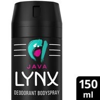 Lynx Java Aerosol Body Spray 150 ml