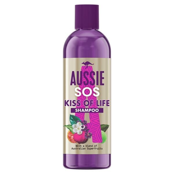 Aussie SOS Shampoo Deep Repair For Damaged Hair, 290ml