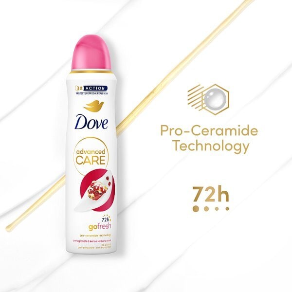 Dove Advanced Care Pomegranate & Lemon Anti-Perspirant Aerosol 150 ml