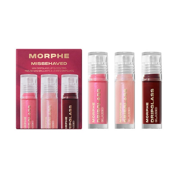 Morphe Hol25 - Misbehaved Mini Dripglass Lip Gloss Trio