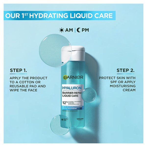 Garnier Hyaluron Barrier Repair Liquid Care With 12%