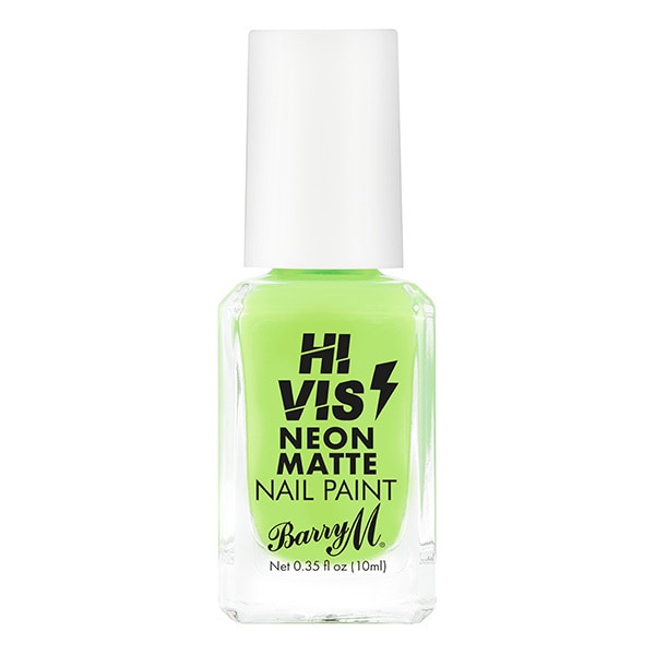 Barry M Hi Vis Matte Neon Nail Paint - Lime Spark