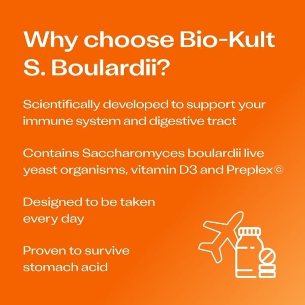 Bio-Kult Saccharomyces Boulardii Gut Supplement 30 Capsules