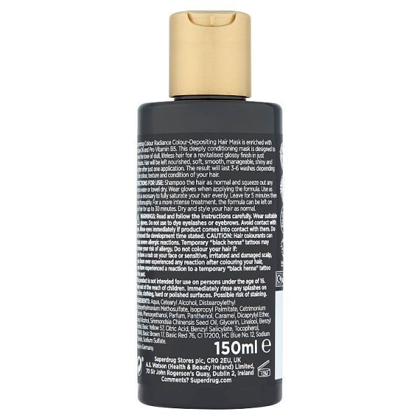 Superdrug Radiance Colour Conditioning Mask Golden Blonde