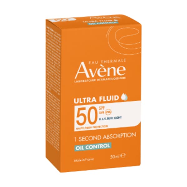 Avène Ultra Fluid Oil Control Spf50+ For Oily Skin 50Ml