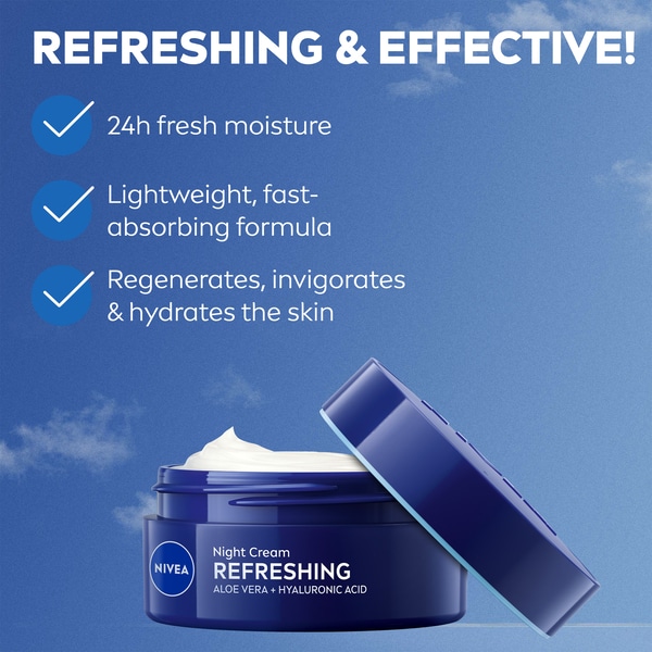 NIVEA Regenerating Night Cream Normal & Combi Skin 50ml